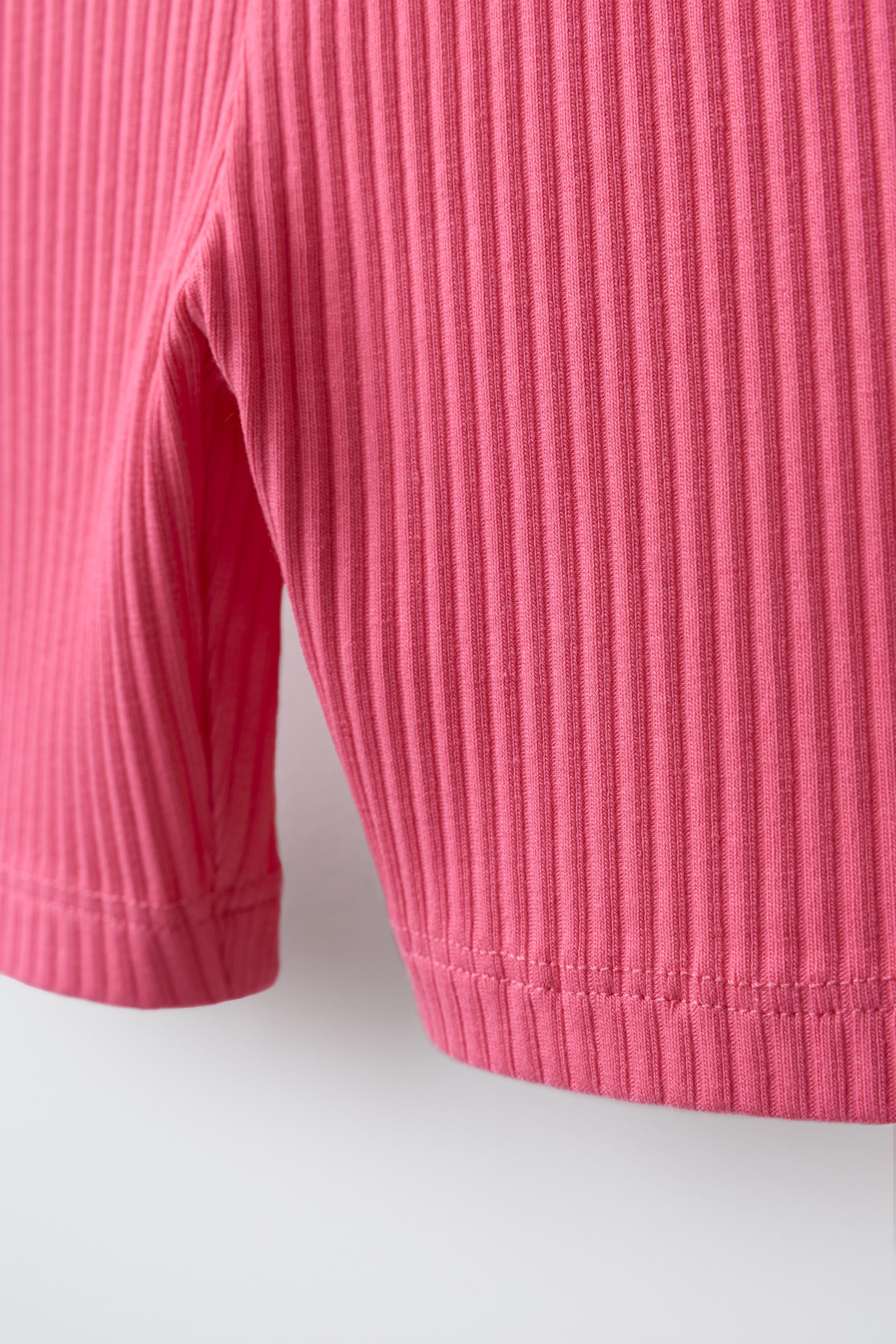 RIBBED TEXTURED CYCLING LEGGINGS